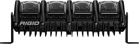 Rigid Industries Adapt 10 Inch LED Light with GPS Adapt Mode Lighting and RGBW Backlight