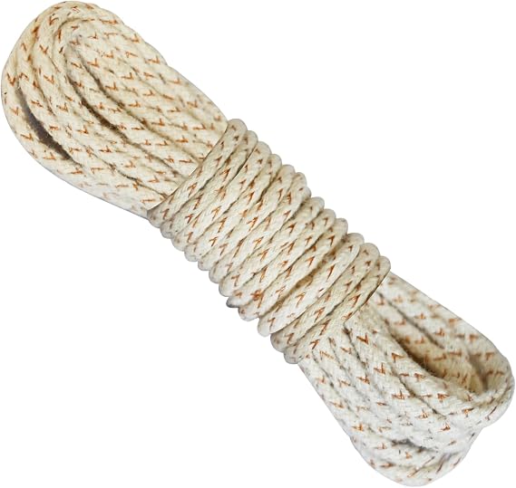 Oil Lighter Wick Copper & Cotton Material Kerosene Petrol Lighter Accessories-33 Feet