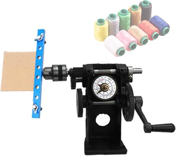 Wire Bending Tool, Manual Coil Winding Machine, Pickup Winder, Counting Range 0-99999, Accurate Counting/Stable Performance, for Industry, Electronic Projects, Home Projects