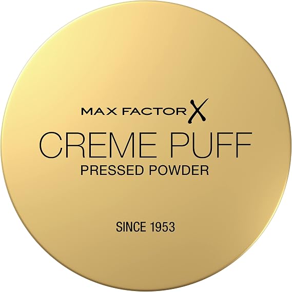 Max Factor Crème Puff Pressed Powder, 75 Golden, 14g