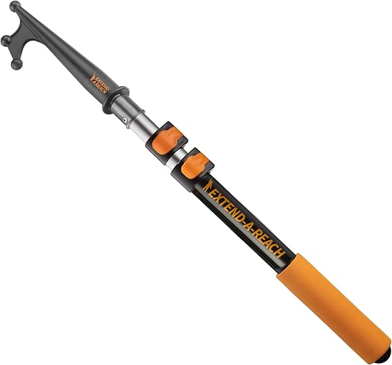 EXTEND-A-REACH Boat Hook for Docking with Telescoping Extension Pole