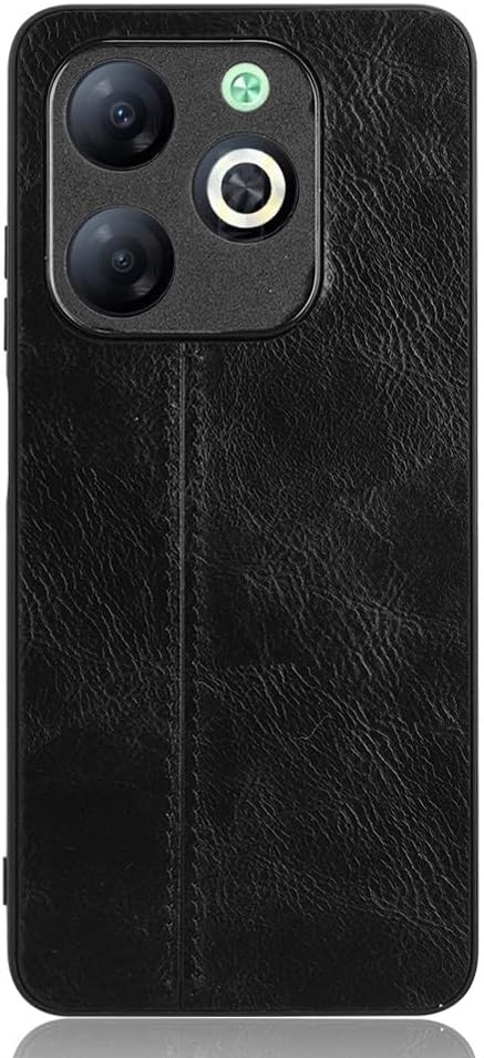 Phone Case for Infinix Smart 8, Case for Infinix Smart 8 Cow-Like PU Leather Style Protector Cover, Non-Slip Shockproof Cover for Infinix Smart 8 Case