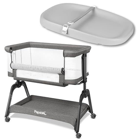 Papablic Changing Pad + 2 in 1 Baby Bassinet