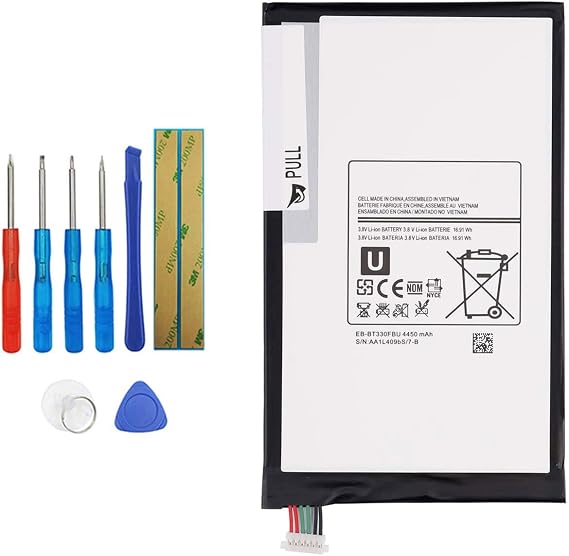 EB-BT330FBE EB-BT330FBU Replacement Battery Compatible with Galaxy Tab 4 8.0",SM-T330NU SM-T337A,SM-T337T,SM-T331,SM-T337V with Toolkit