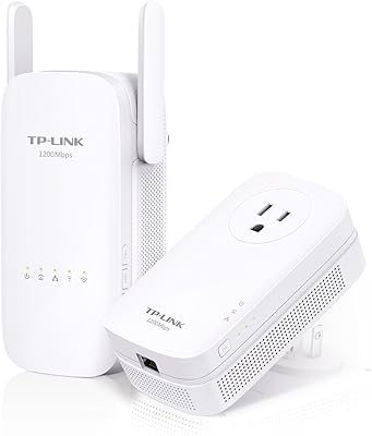 TP-Link AC1200 Wi-Fi Range Extender, AV1200 Powerline Edition TL-WPA8630 KIT