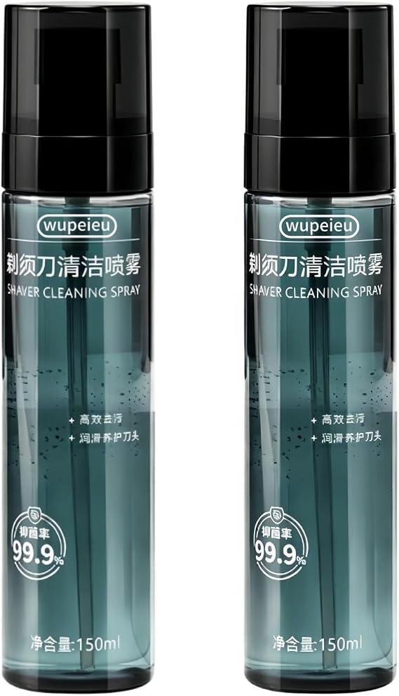 Razor Cleaning Liquid Compatible With Hitachi All Series Electric Shavers, Deep Cleaning, Removes Odors, (3.38 Fl Oz) 150ml(2 pcs)