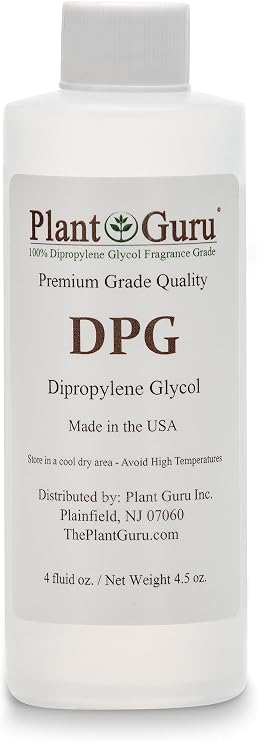 Dipropylene Glycol DPG 4 fl. oz. - Fragrance Grade Carrier Oil - Great for Incense Making and Diluting Perfume Oils.