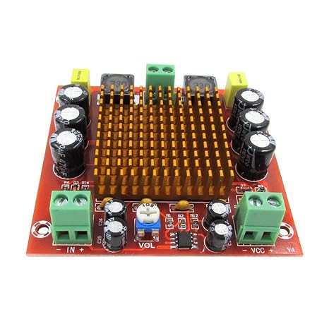 Taidacent XH-M544 Sound Digital Amplifier Mono 150W Digital Power Amplifier Board TPA3116DA Digital Audio Amplifier Board 12-26V