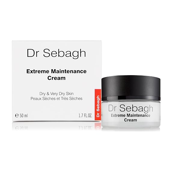 Dr Sebagh Extreme Maintenance Cream (1.7 fl oz) - Ultra-Rich Facial Moisturizer for All Skin - Hydrating Face Cream & Moisturizer Face Cream - Luxury Facial Cream - Deep Moisturizing Face Lotion