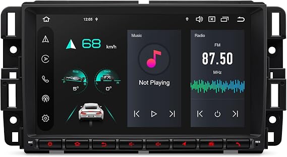 XTRONS Android 14 Car Stereo for GMC Chevy Buick, 8" Touch Screen Head Unit with 4+64GB, Built-in Wireless CarPlay & Android Auto, 4G LTE Global Compatible, AKM DSP, Gyroscope & Backup Camera Support