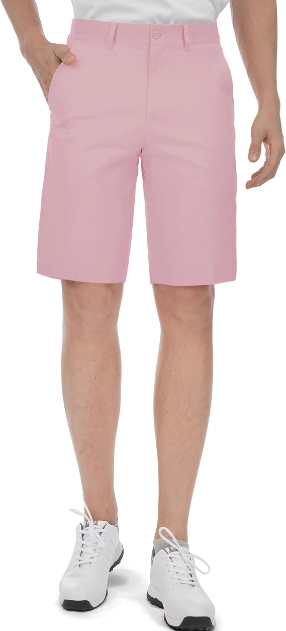 Bakery Men's Golf Shorts Stretch Quick Dry Flat Front Tech Performance Chino Shorts