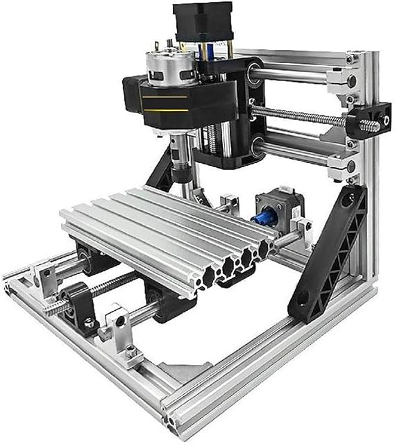 Trimming Machine Wood 3 Axis CNC 1610 Router Engraver Kit GRBL Control Engraving Milling Cutter Machine for DIY Woodworking PCBs PVC Woods Good Heat Dissipation