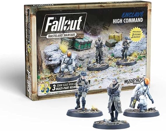 Modiphius Fallout - Wasteland Warfare - Enclave High Command