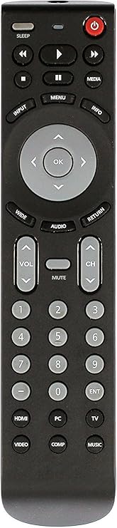 Remote Control RMT-JR01 Replacement for JVC TV EM28T EM32T JLC32BC3000 JLC42BC3002 JLC47BC3000 and More