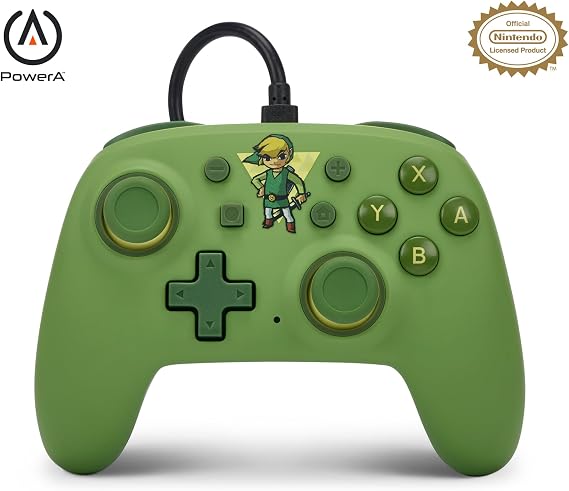 PowerA Nano Wired Controller for PowerA Nintendo Switch, Green