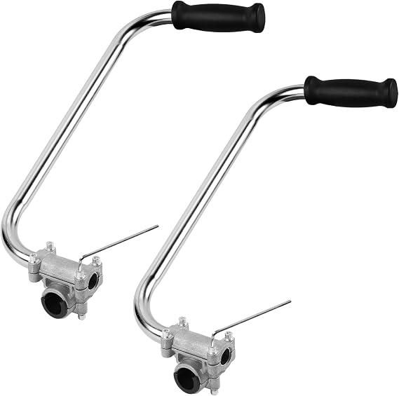 2 Pcs Weed Eater Handle Extension-Aluminum Ergonomic Weed Eater Attachments