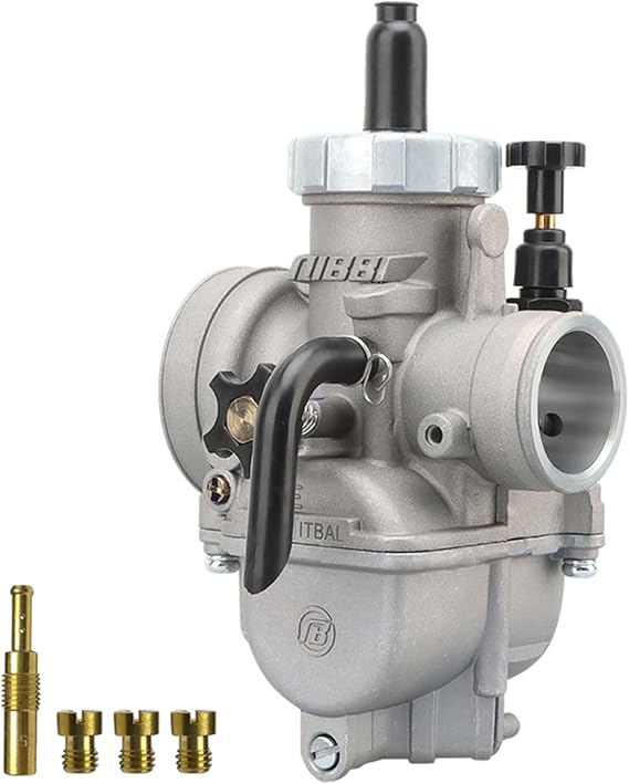 NIBBI PE24 Carburetor 24mm Carb Motorcycle Carburetor with Carb Jets Fit 125cc150cc Motorcycle Engine for Dirt Bike Mini Bike ATV Apollo TaoTao