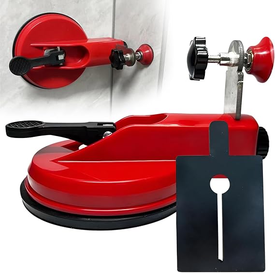 Innovative Wall Tile Leveler Suction Cup Marble Leveling Splicer for Plates Corners Tightening Tools for Wall Tile Installation Renovation