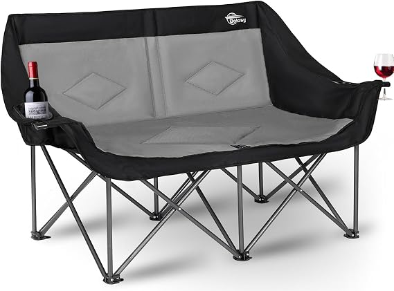 Bolosy 2 Person Camping Chair Camping Loveseat