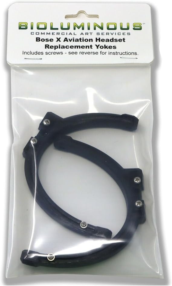 Repair Kit for Bose X Aviation Headset (for Model A10) - Replacement Parts - Earcup Yokes & Screws