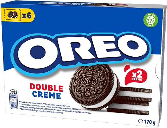Oreo Double Kremalı Bisküvi 170g