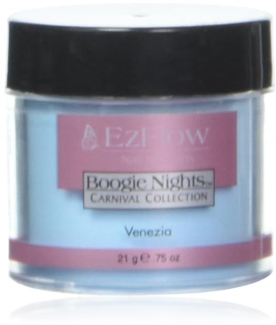 EZ Flow Carnival Glitter Venezia False Nails, 0.75 Ounce