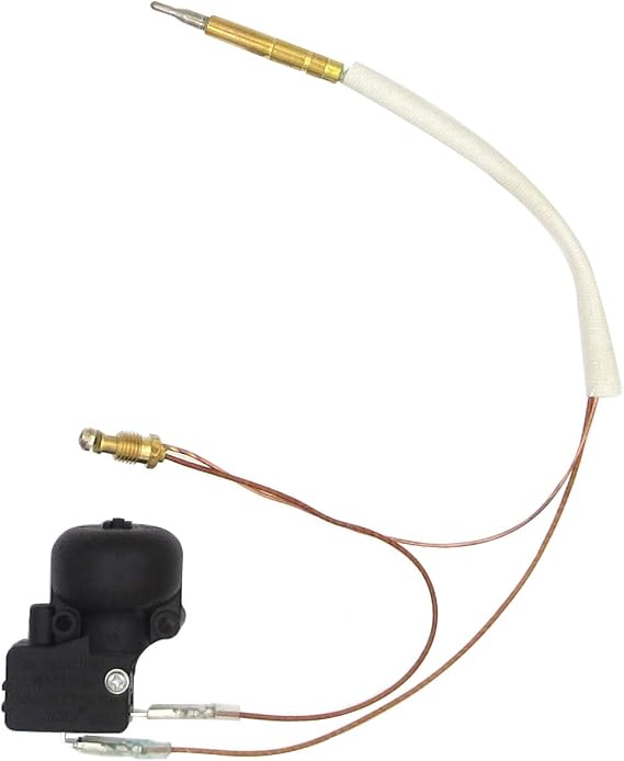 METER STAR Patio Heater Safety Kit Replacement, Propane Gas Patio Heater Repair Replacement Parts Thermocoupler and FD4 Dump Safety Switch Control Kit