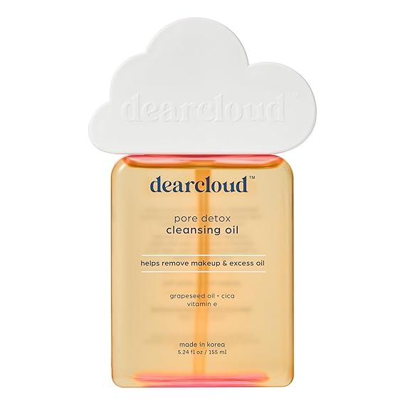 dearcloud Pore Detox Cleansing Oil Cica Makeup Remover (5 oz)
