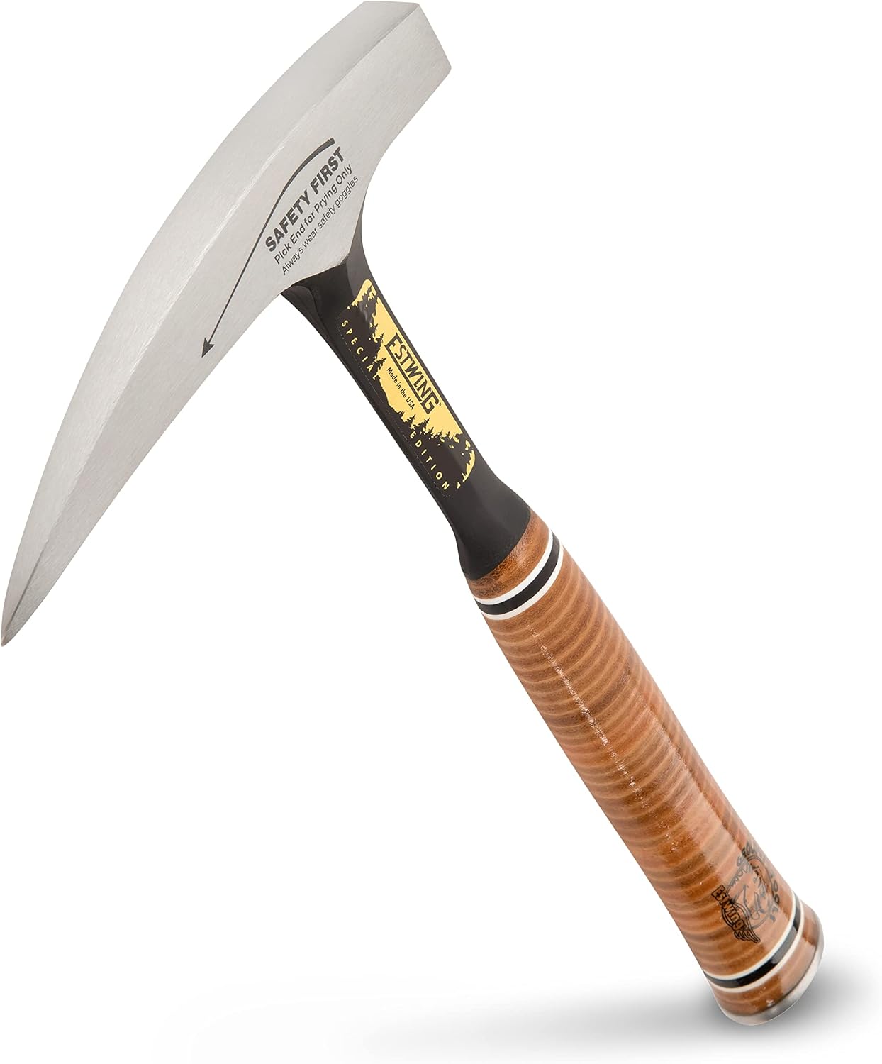 ESTWING Rock Pick Pointed Tip Leather
