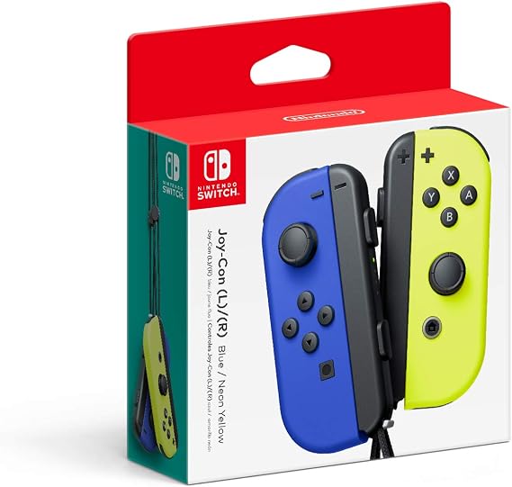 Nintendo-Nintendo Mavi / Neon Sarı Joy-Con (L-R) - Anahtarı