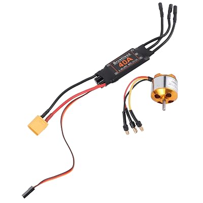 Brushless Motor and ESC Combo, 2212 1000KV Motor with 40A ESC for 2-4S, for RC Drone, Helicopter and FPV