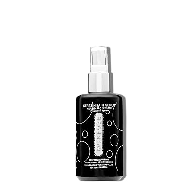 Morfose Ossion Keratin Hair Serum, Silky-smooth and Manageable Locks, Promotes Shiny, Healthy and Strong Hair, Reduces Frizz, Split-Ends and Breakage, 75 ml