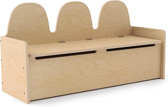 OEUF Camel Toy Storage Bench