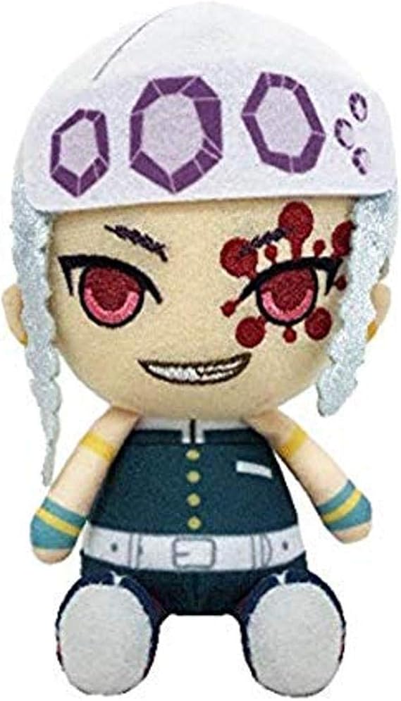 Bandai Demon Slayer Kimetsu no Yaiba Chibi Plush - Uzui Tengen