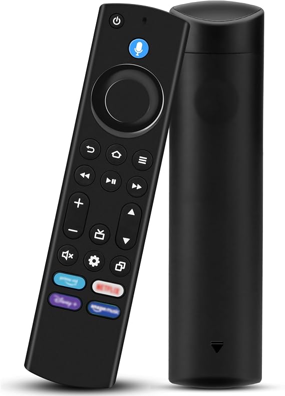 Replacement Voice Remote Control for AMZ Fire TV Stick(4k, 2nd Gen, 3rd Gen, Life), for AMZ Fire TV Cube(1st Gen, 2nd Gen, 3rd Gen),AMZ Smart TVs/Insignia/Pioneer