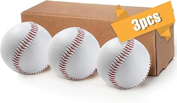 Gracfulcub Baseball Ball, Official Game for Youth Adult Training Play