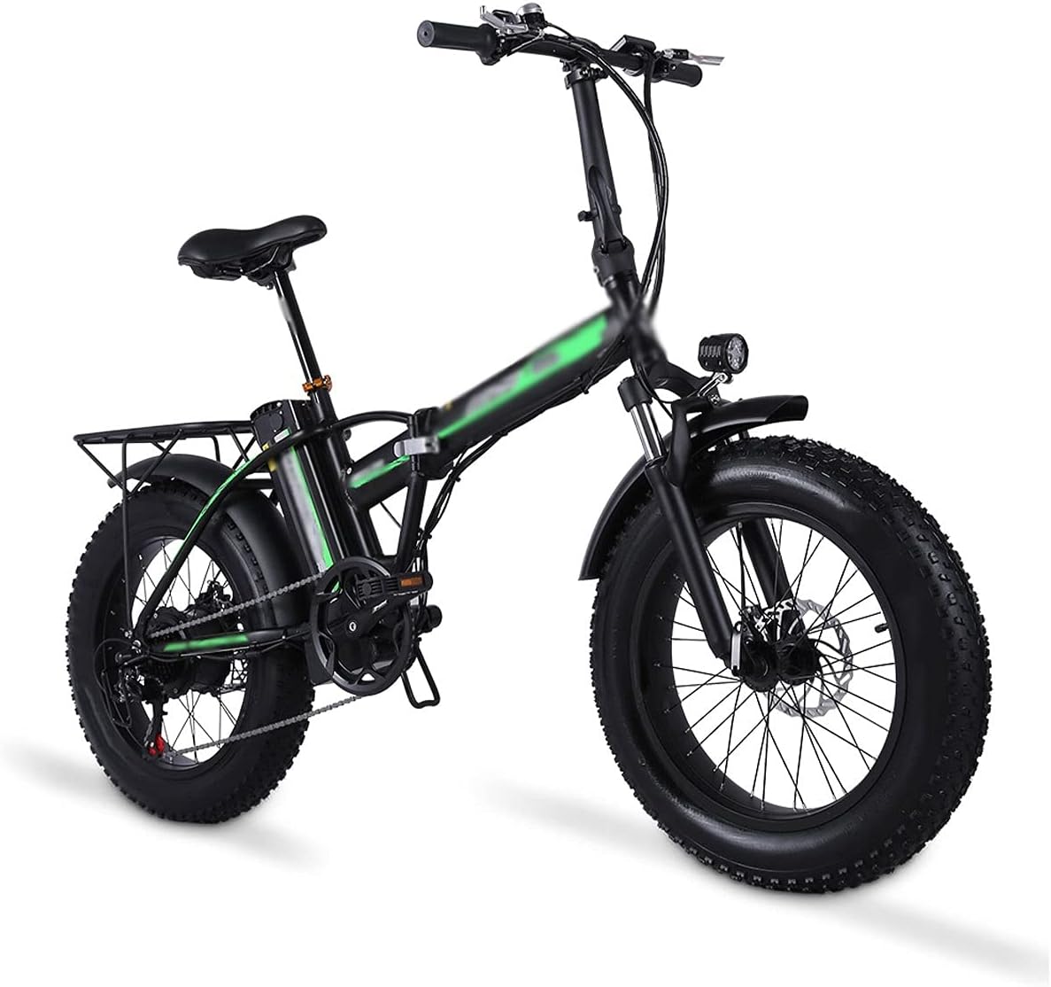 WOCOYO Bike Electric Bike 500W Electric Bicycle Beach Cruiser Bike Booster Bike 48v Lithium Battery Folding Mens Women's Ebike
