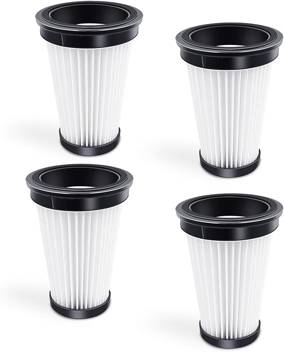 4 Pack Vacuum Filters Compatible with iwoly C150 Cordless Vacuum Cleaner, Replacement 4 Hepa Filter