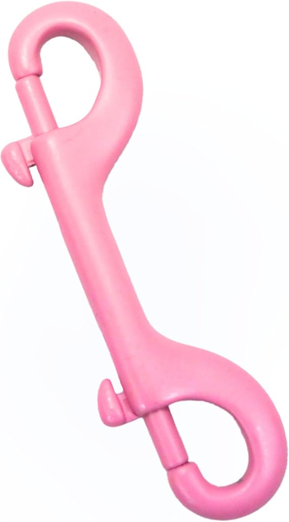 Scuba Choice Pink Stainless Steel Double Ended Snap Bolt Clip 100mm Heavy Duty Rust-Resistant Secure Fastening for Marine Boating Diving Outdoor Gear
