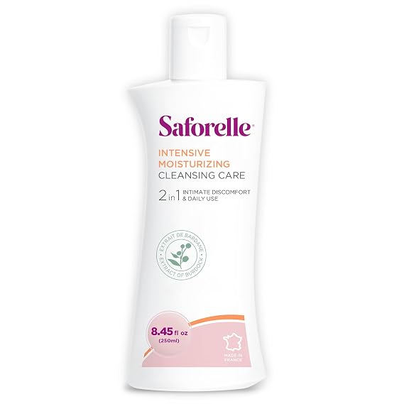 Saforelle Intensive Moisturizing Cleansing Care Feminine Wash, 250 ml