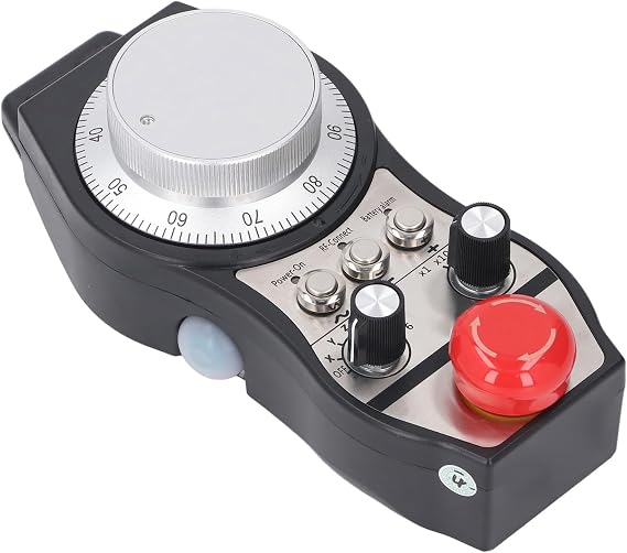 CNC Handwheel Controller, ABS Material, 6 Axis, 60m Range, for CNC Systems Including FANUC