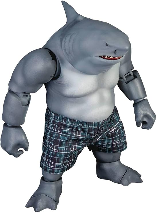 Beast Kingdom The Suicide Squad: King Shark DAH-035 Dynamic 8ction Action Figure, Multicolor