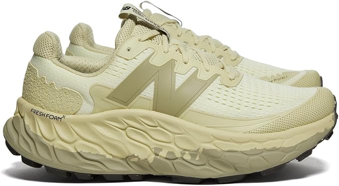New Balance Men's Fresh Foam X More Trail V3 Running Shoe, ButterPistachio, 8