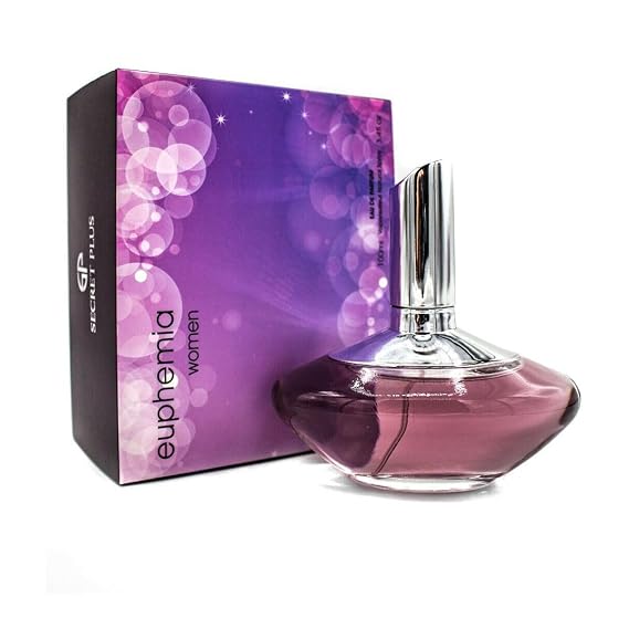 CEROD Secret Plus Euphemia, Fragrance for Women, 3.4 Oz -100 ml/Eau De Parfum Natural Spray Vaporizateur / FL0997