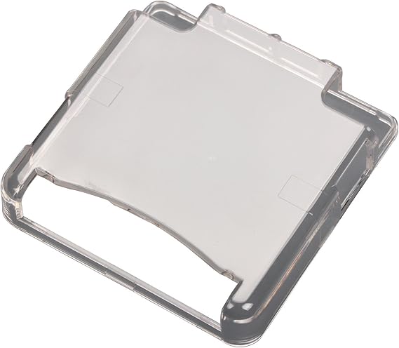 Timorn Hard Clear Plastic Case for GBA SP Gameboy Advance SP, Anti-Scratch | Crystal Transparent PC Shell, 2-Piece Snap-On Set, Dust & Scratch Resistant, Full Port/Button Access, Lightweight Slim Design