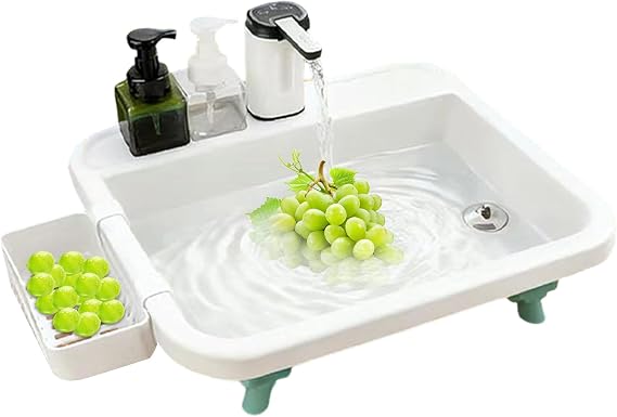 Portable Sink for Camping - Heavy Duty Wide Mouth, Hand Wash Portable Sink for Adventure Garden Park Dishwasher Camping Women Men Adults Travelers