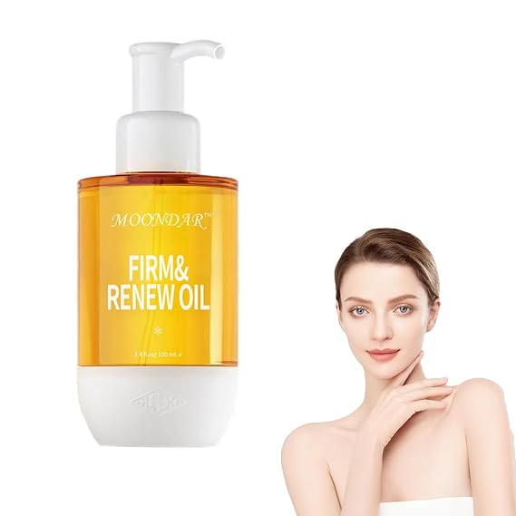 Moondor Firm & Renew Oil,After Shower Body Oil,Non-Greasy Body Serum & Fast Absorbing Skincare-Clean Beauty & Vegan Seaweed Body Moisturizer,Skin Care for All Skin Types (1Bottle, 1.35)