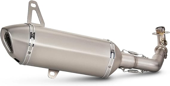 Motorcycle Exhaust Muffler For Vespa GTS300 GTS 300 2008 2019 2020 Escape System Modified Exhaust Stainless Pipe Muffler Exhaust Pipe