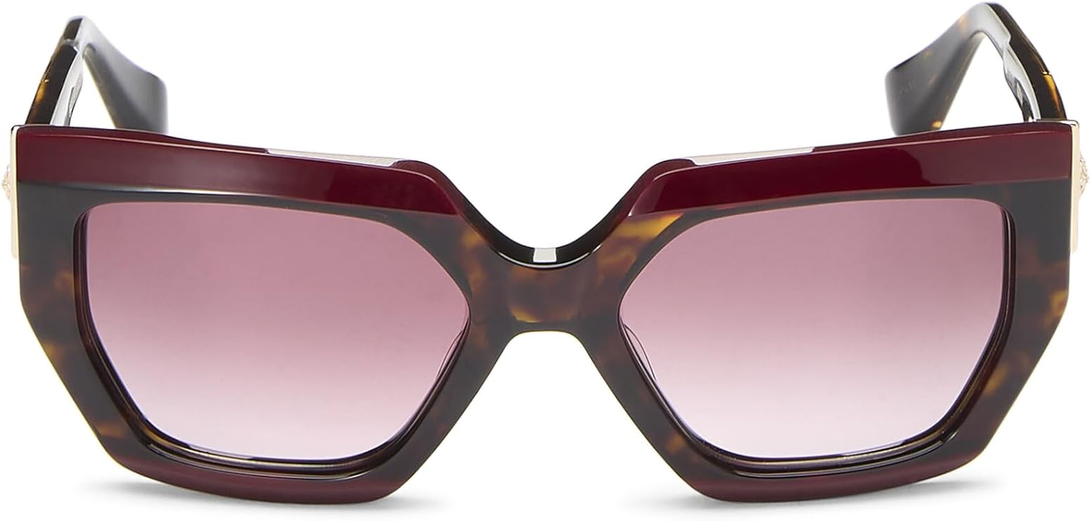 Pre-loved Red & Tortoiseshell Acetate IdHitIt Sunglasses, Brown