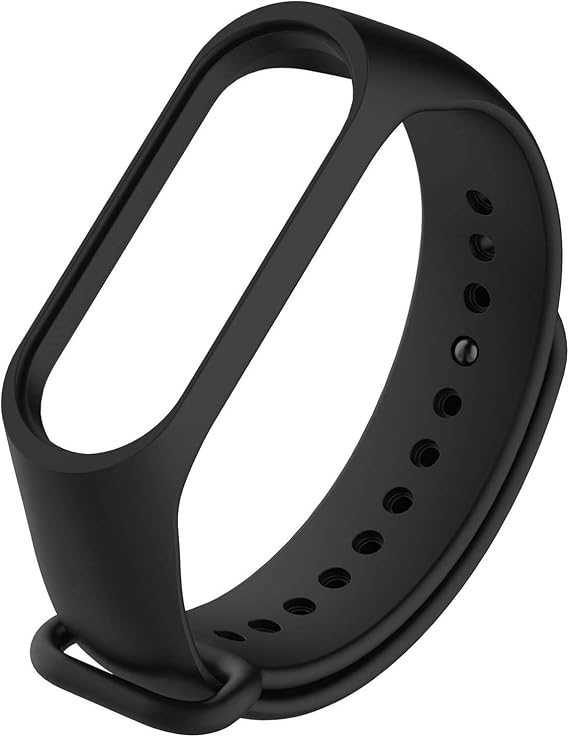 Microsonic Xiaomi Mi Band 7 Silikon Kordon Siyah